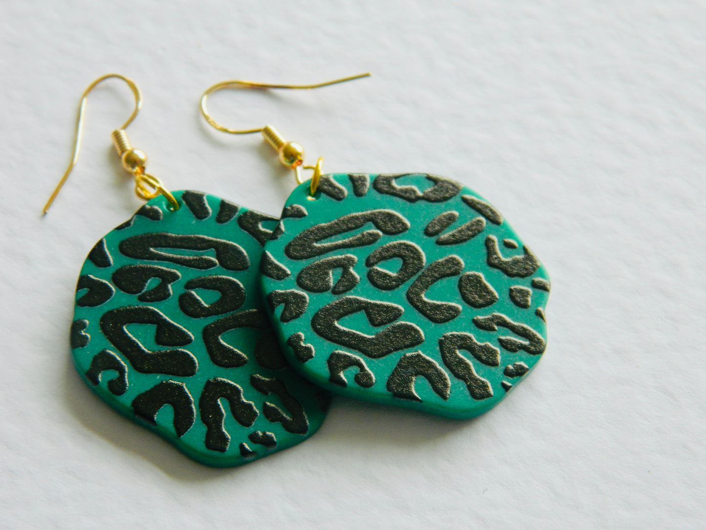 Leopard Lovers Dangles