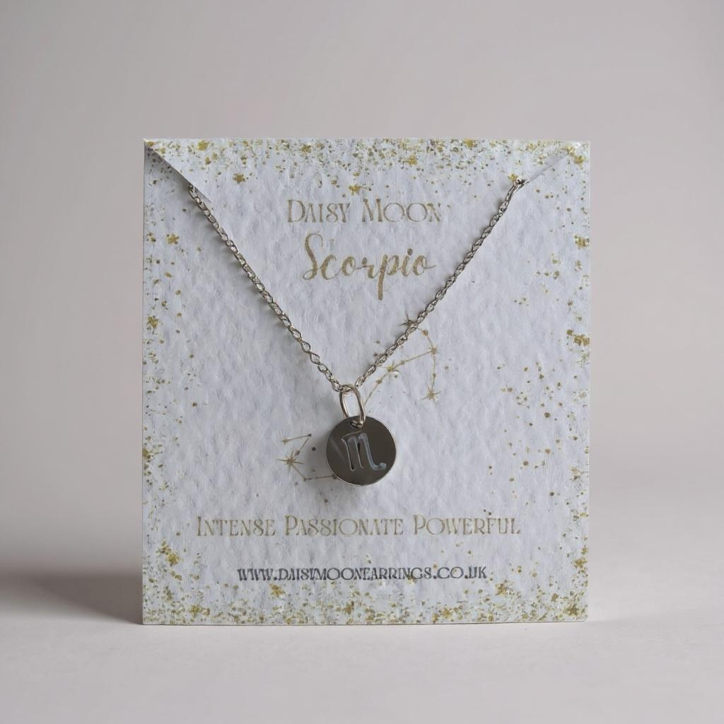 Zodiac Necklace-Scorpio