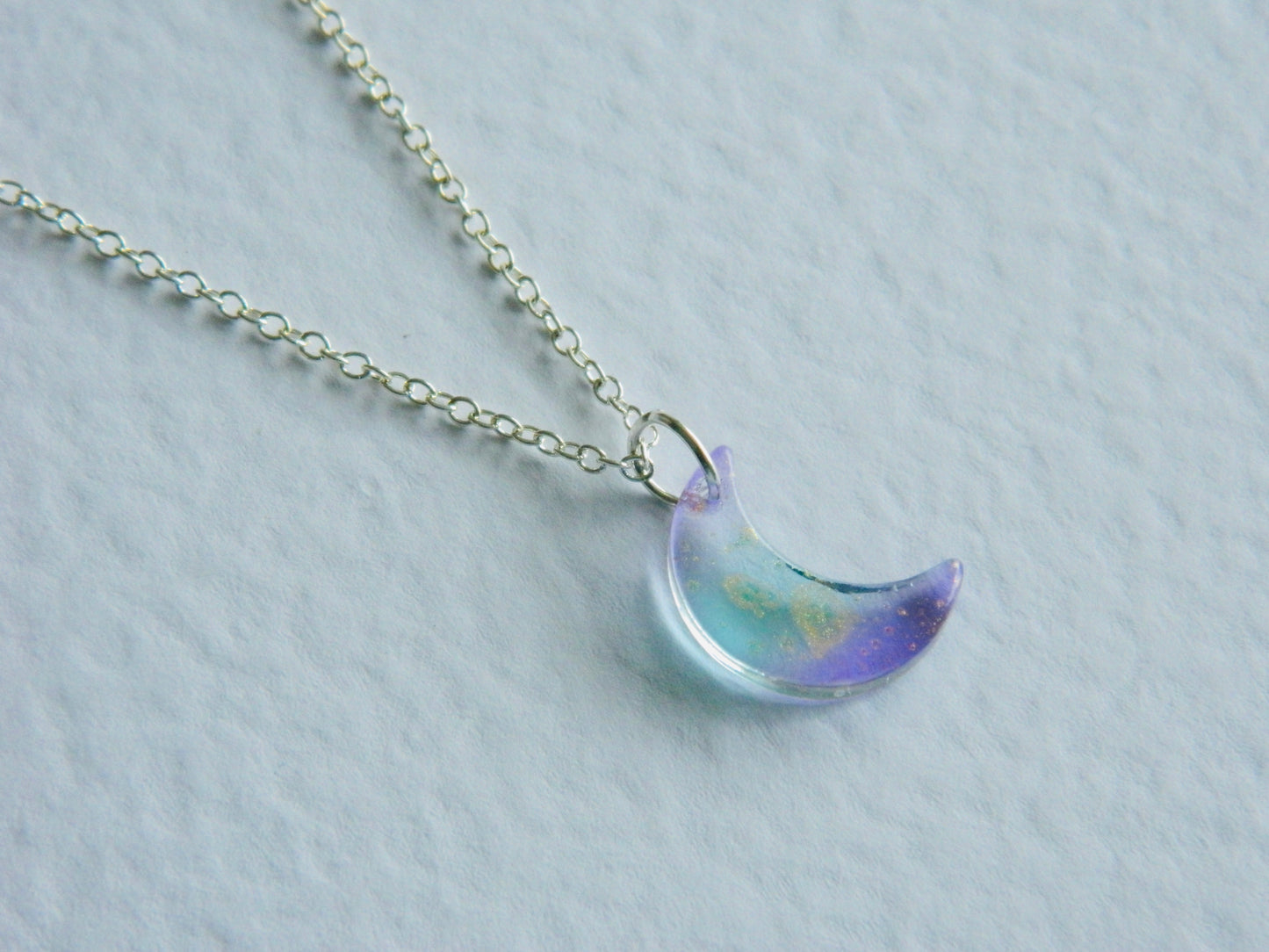Glass Moon Necklace