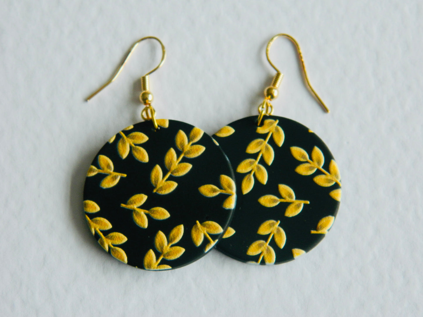 Golden Leaves Dangles