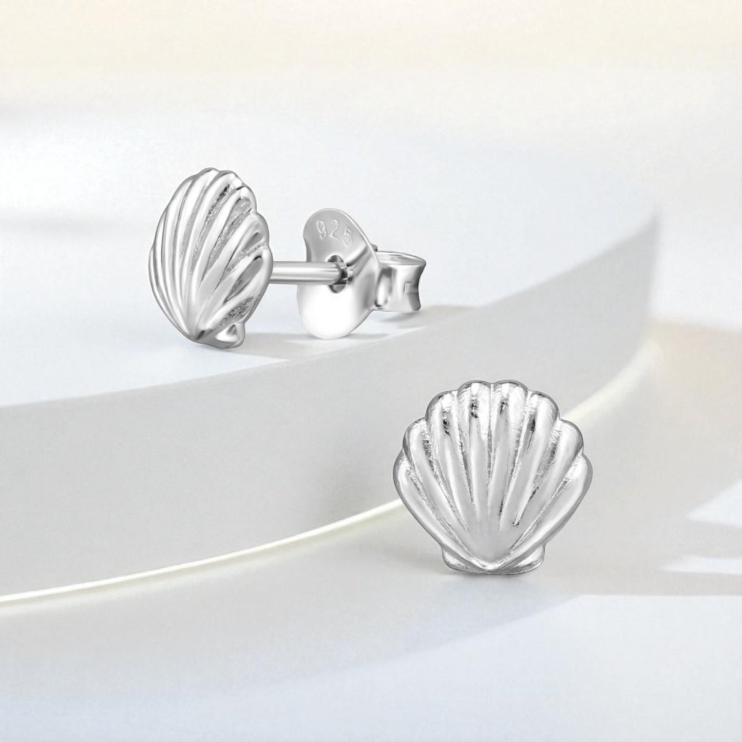 Seashell Studs