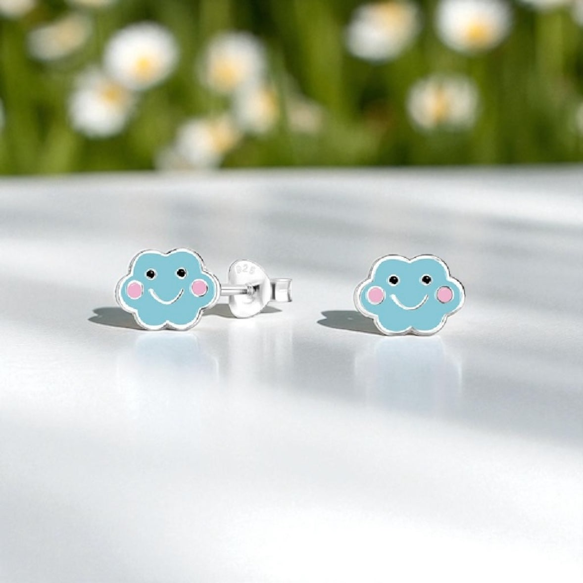 Cute Cloud Studs