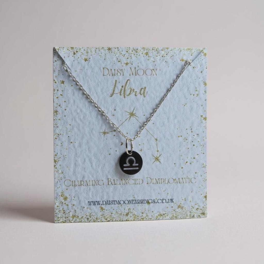 Zodiac Necklace- Libra