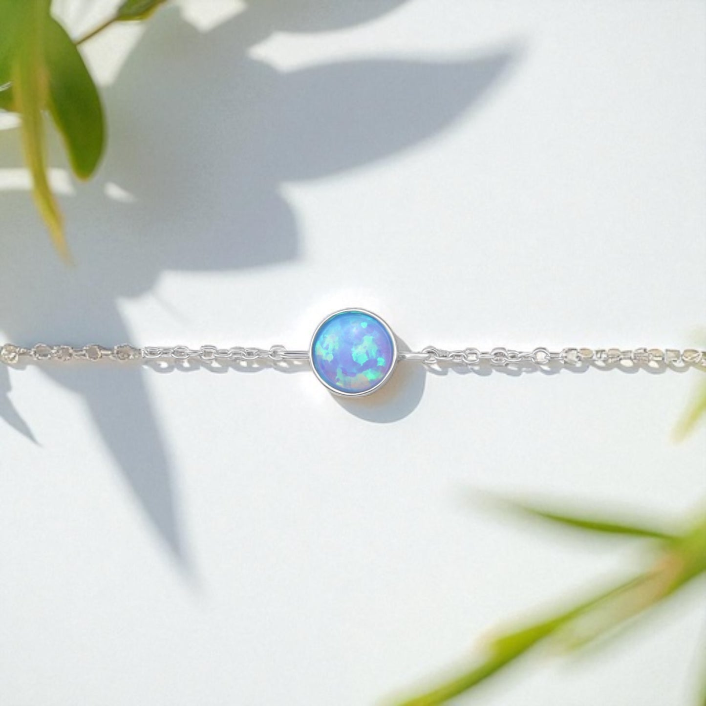 Azure Chain Bracelet