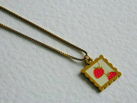 Fruit Frame Necklace