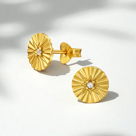 Rebecca Round Studs