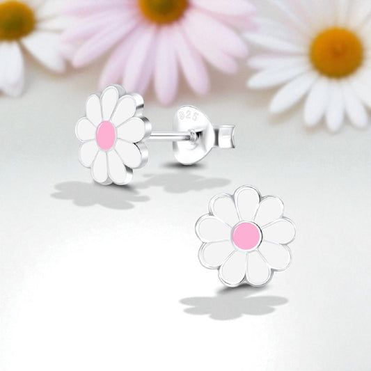 Daisy Studs-Pink