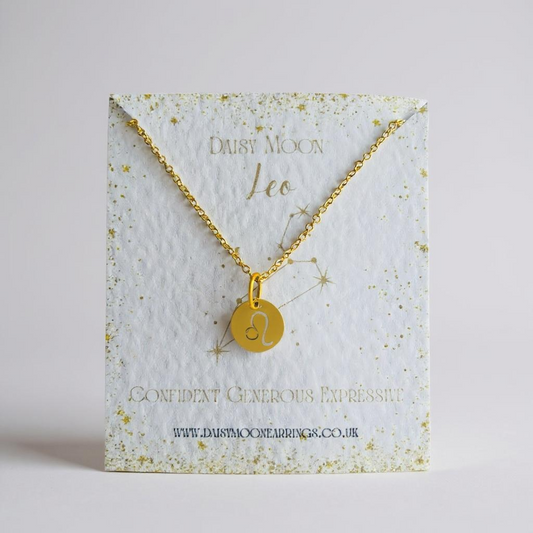 Zodiac Necklace- Leo
