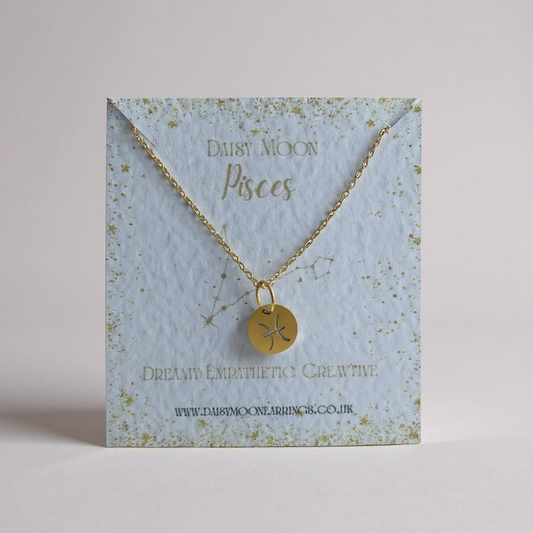 Zodiac Necklace-Pisces
