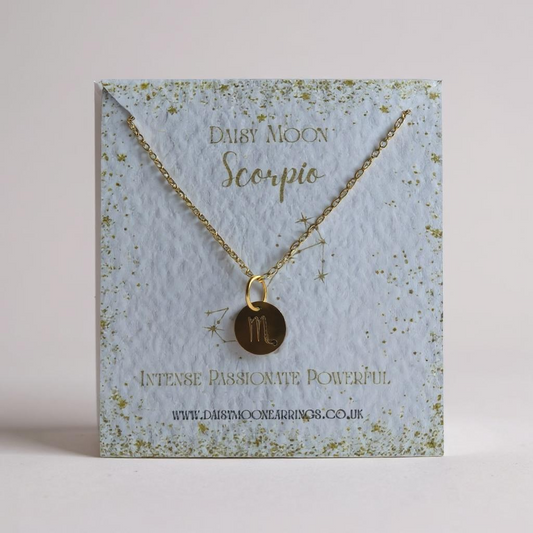 Zodiac Necklace-Scorpio
