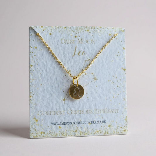 Zodiac Necklace-Leo