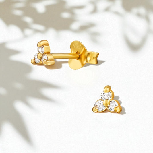 Freya Studs-Gold