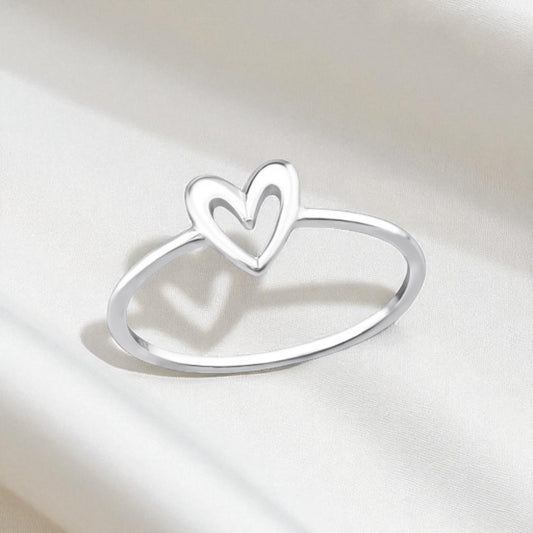 Harriet Open Heart Ring