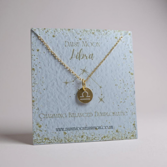 Zodiac Necklace- Libra
