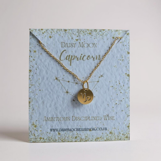 Zodiac Necklace-Capricorn