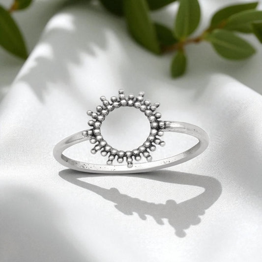 Sunbeam Ring-Silver